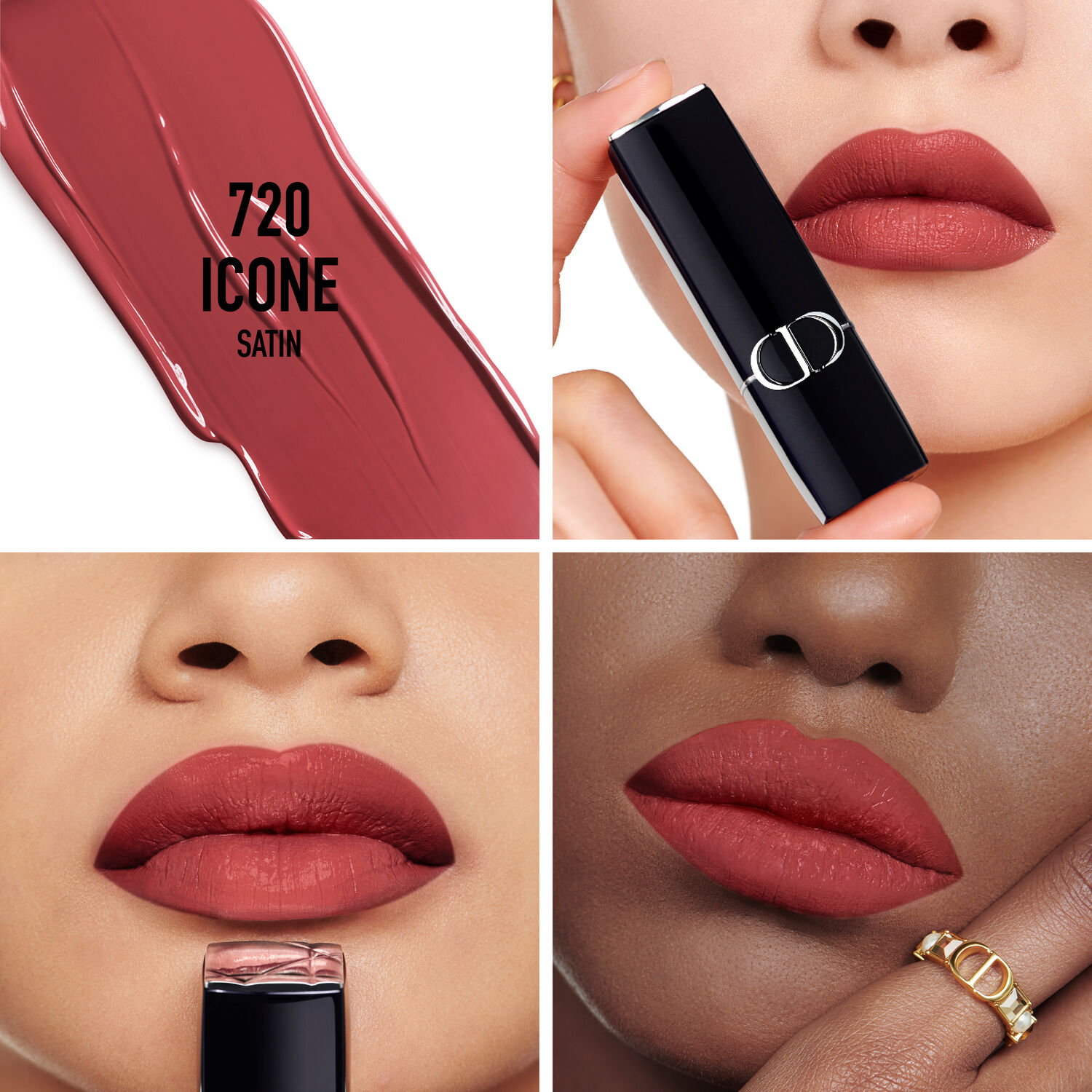ROUGE DIOR SATIN LIPSTICK (BARRA DE LABIOS CON EFECTO SATINADO)